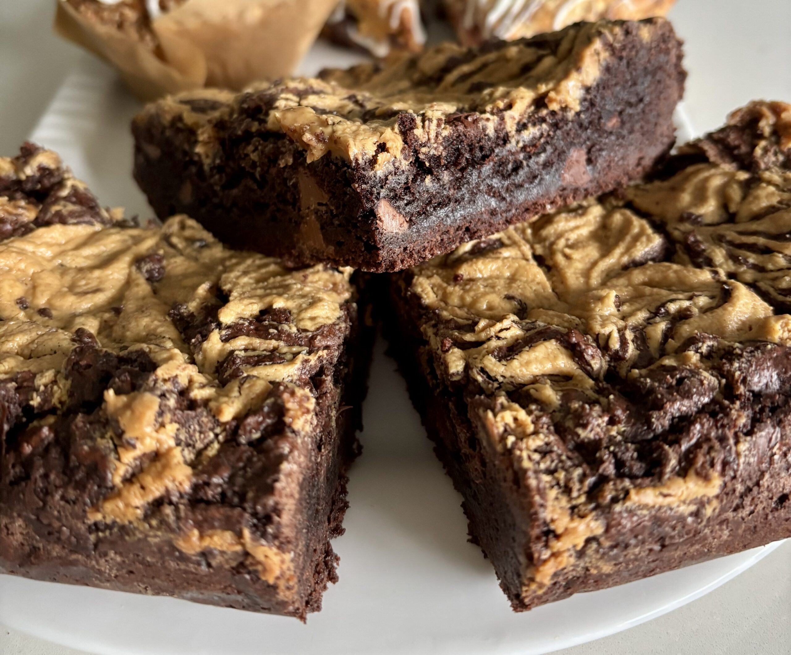 Peanut Butter Brownies