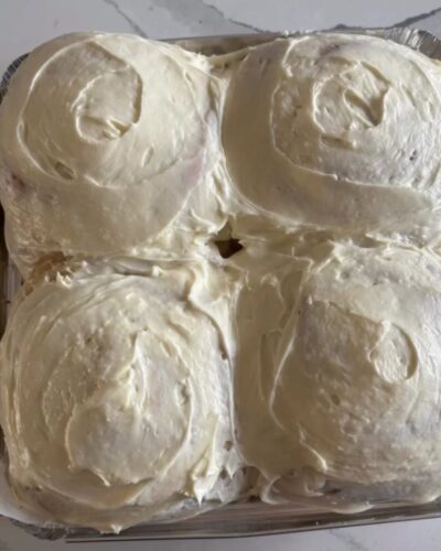 Sourdough Sweet Rolls (x4)