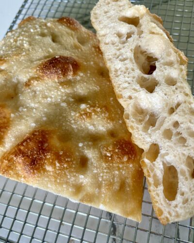 Sea Salt & Olive Oil Focaccia