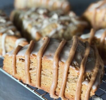 Pumpkin Spice Sourdough Scone