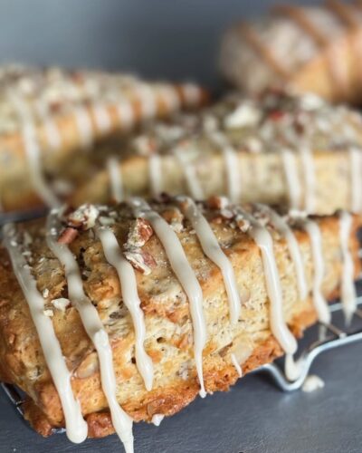 Maple Pecan Sourdough Scone